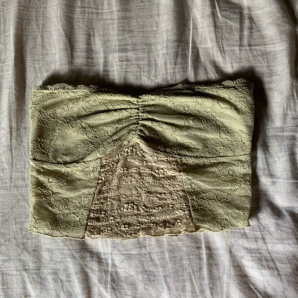 Free People Strapless Lace Bralette